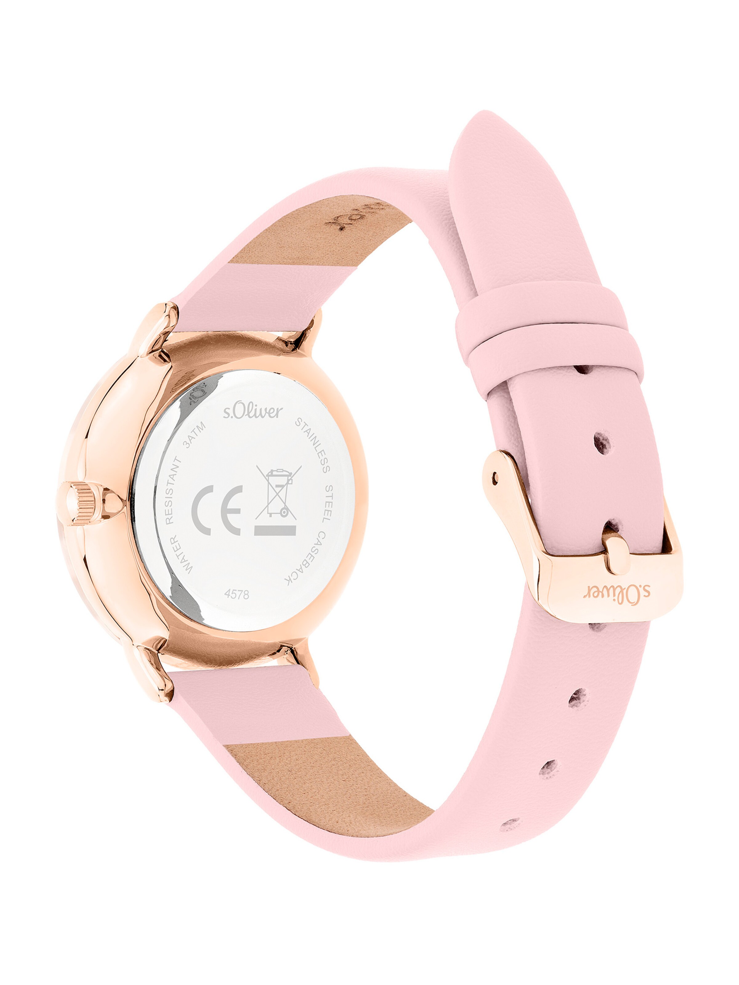 s.Oliver Analog watch in Pink