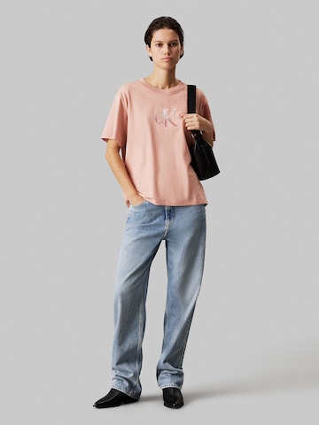 Calvin Klein Jeans Shirt in Orange