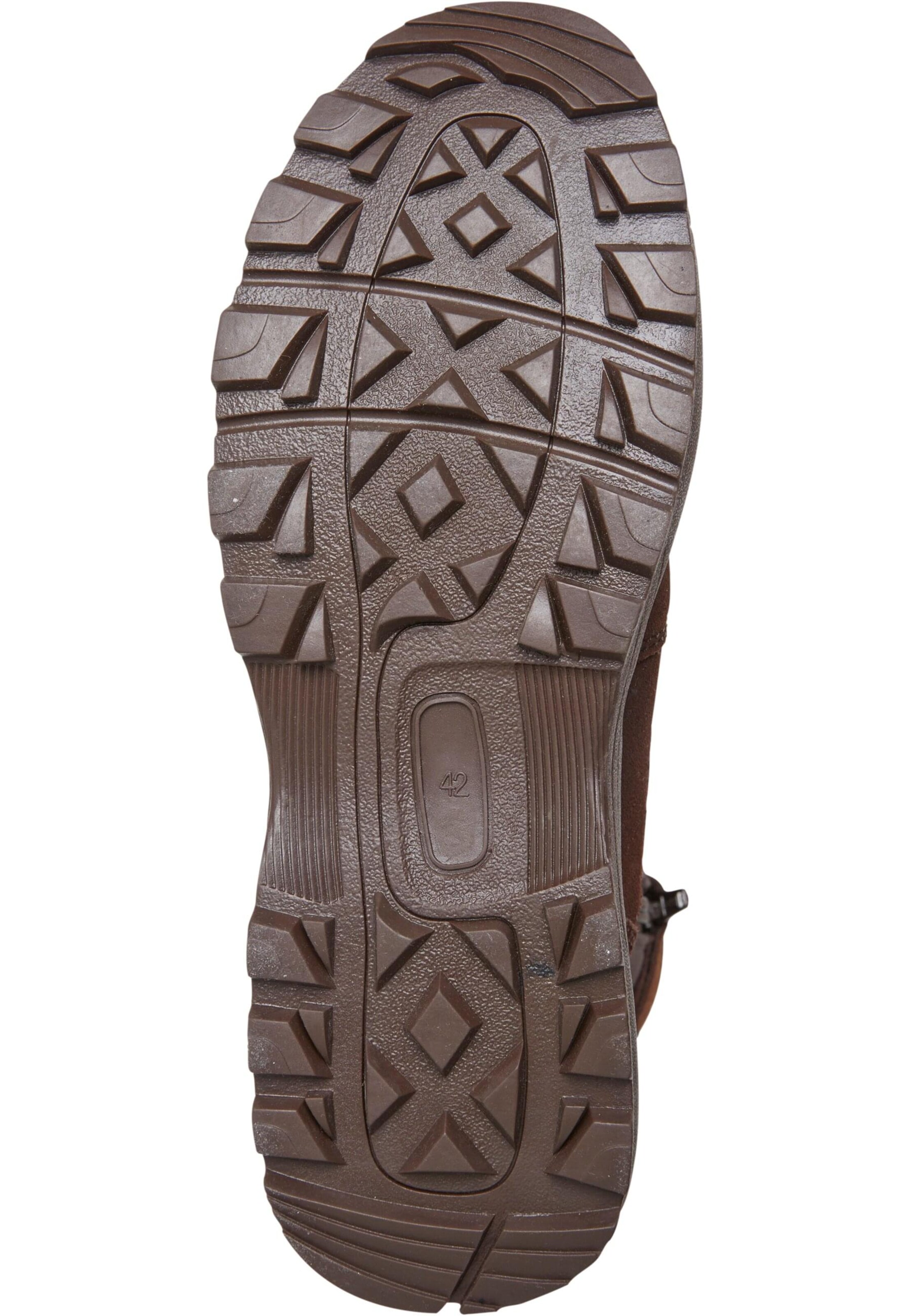 Bottines à lacets Brandit en marron