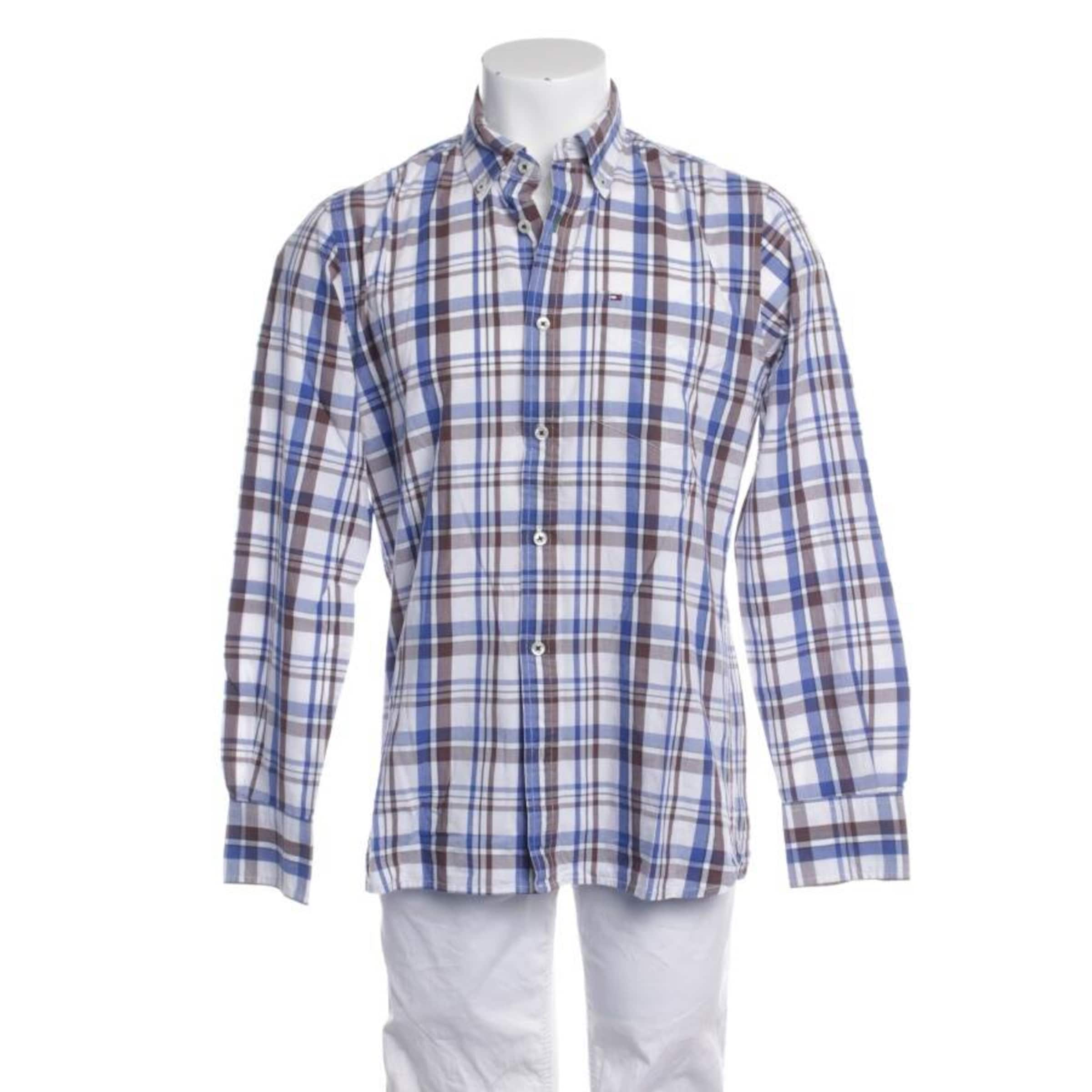 TOMMY HILFIGER Button Up Shirt in S in Mixed colors: front