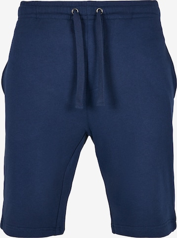 Urban Classics Basic Sweatshorts in Blau: Vorderseite