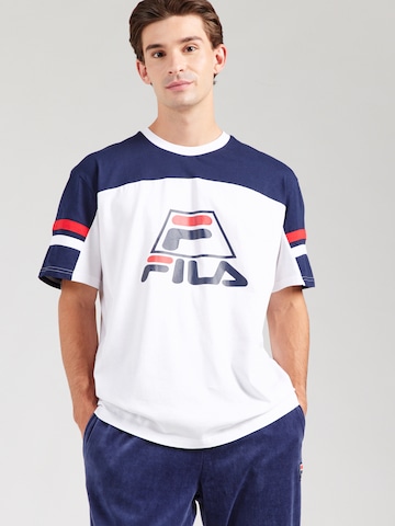 balta FILA Sportiniai marškinėliai 'LONDERZEEL': priekis