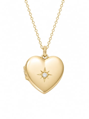 CHIVAL Necklace 'Forever Close Locket' in Gold: front