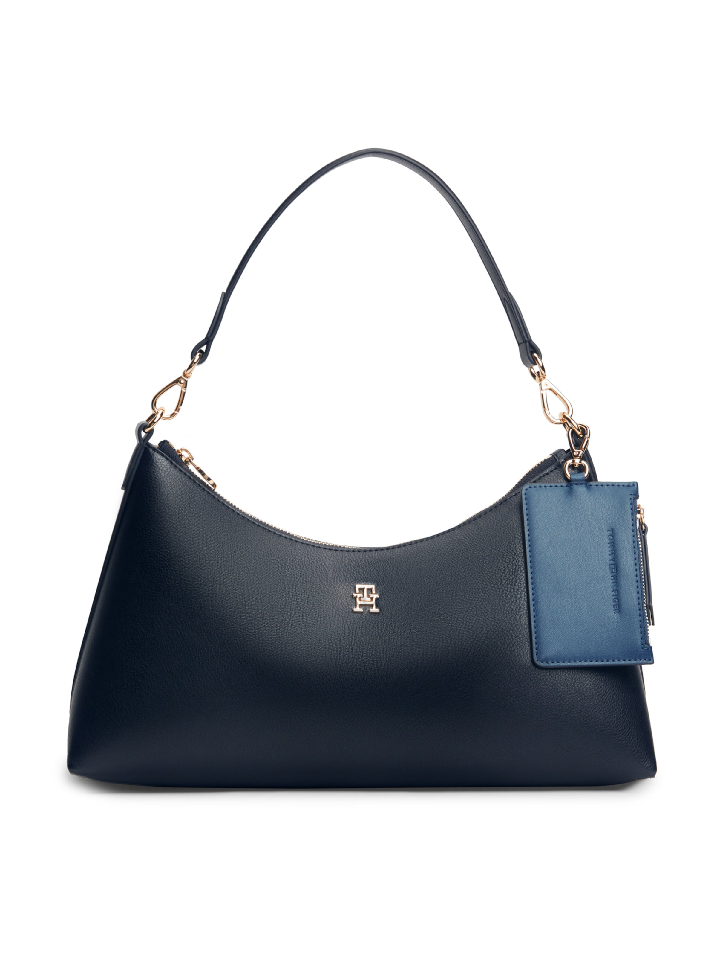 TOMMY HILFIGER Schultertasche in nachtblau, Produktansicht