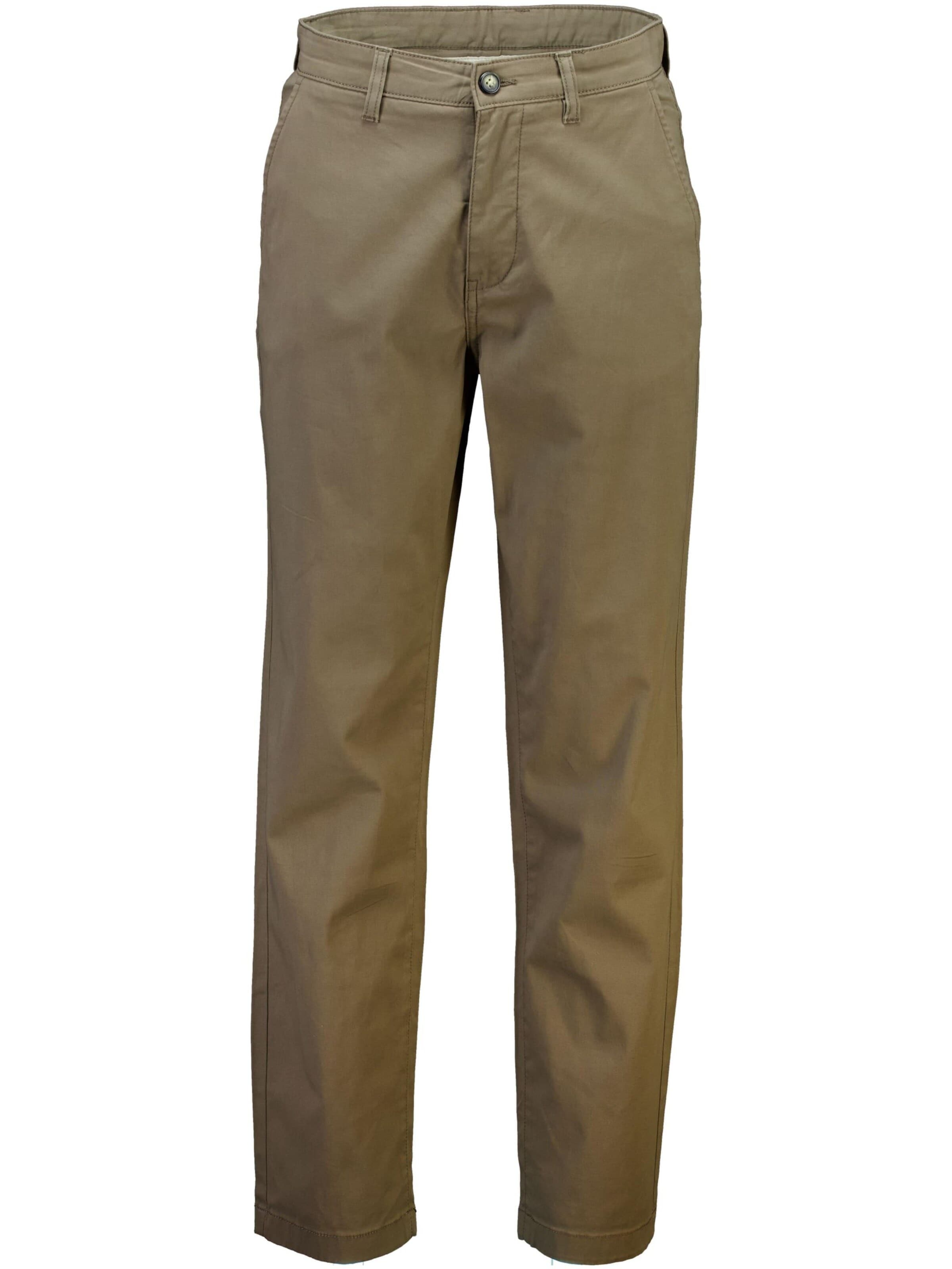 Baggy Pantalon chino Lindbergh en gris : devant