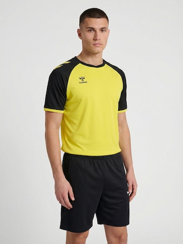 Hummel Performance Shirt 'Match League' in Yellow: front