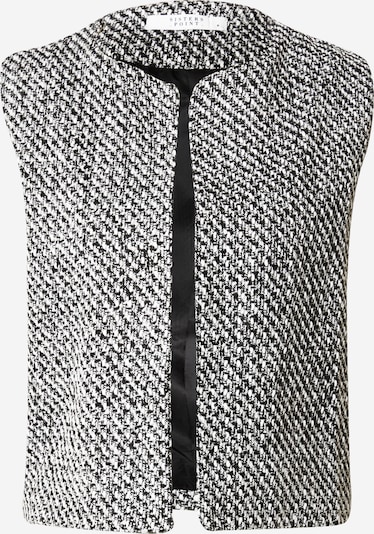 SISTERS POINT Gilet 'GUNA-VE' en noir / blanc, Vue avec produit