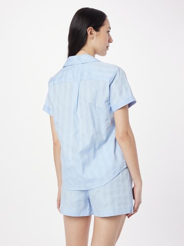 Lauren Ralph Lauren Korte pyjama in Blauw