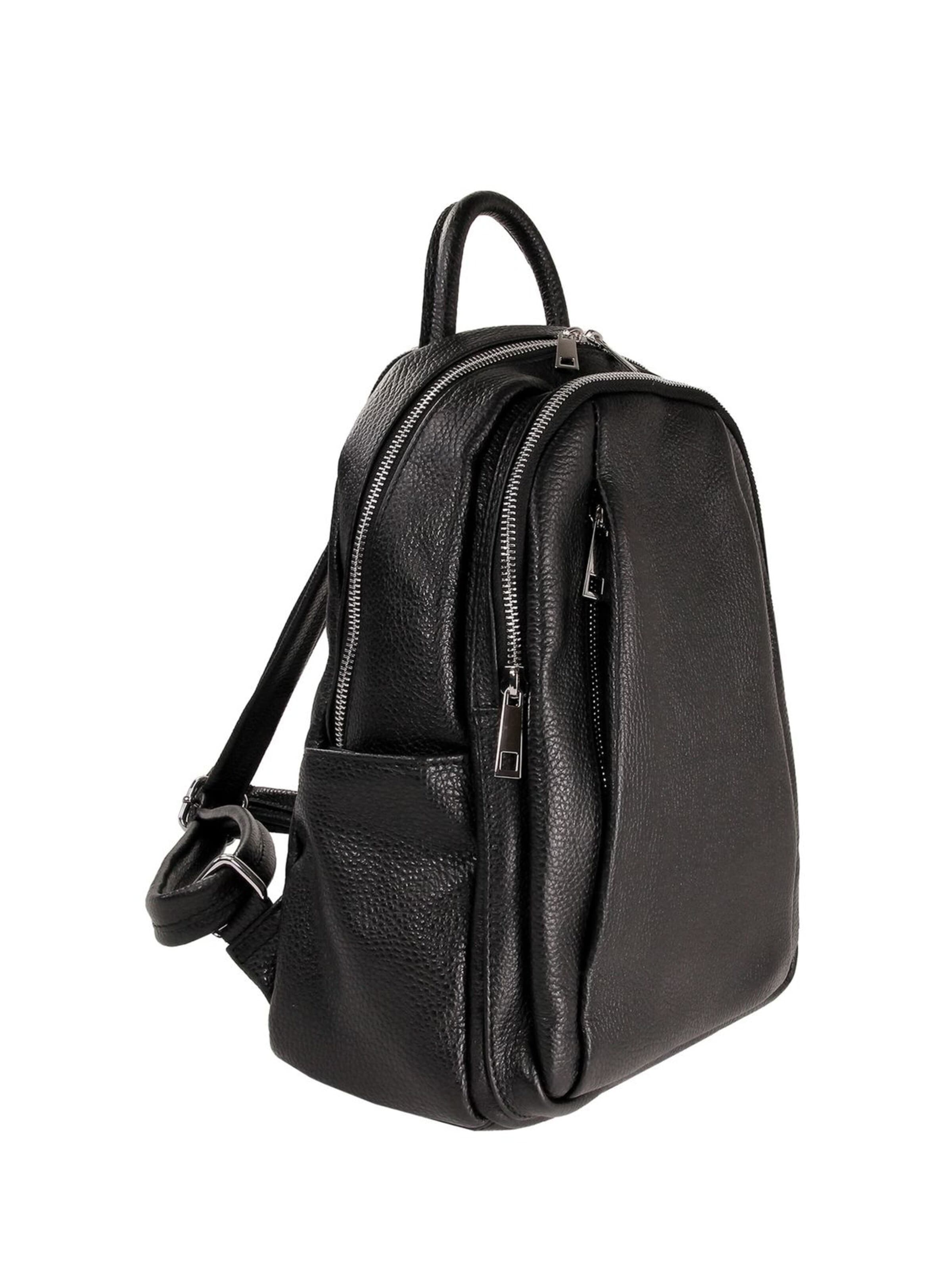 Sac à dos Toscanto en noir : devant