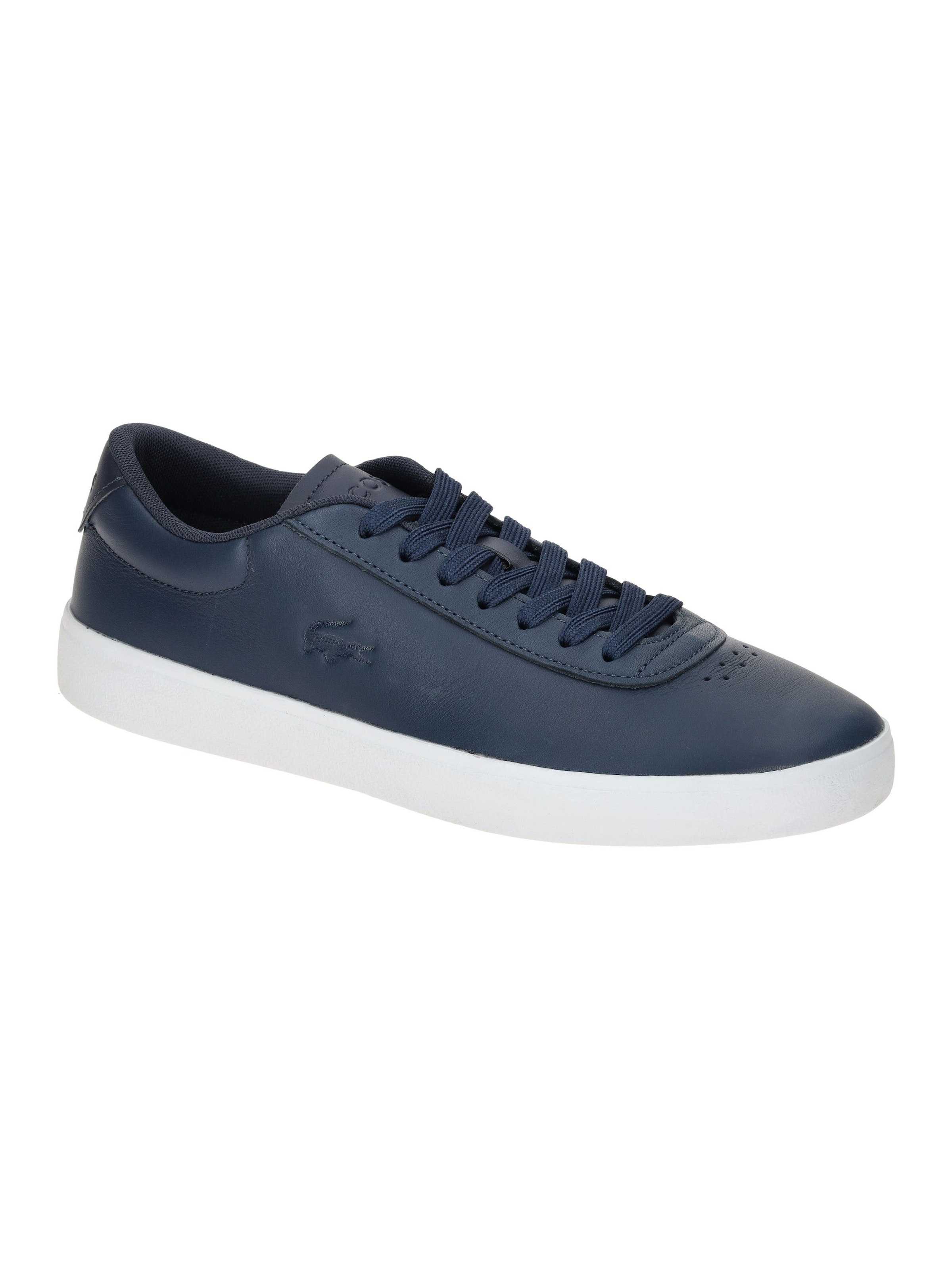 LACOSTE Lace-Up Shoes in Blue: front