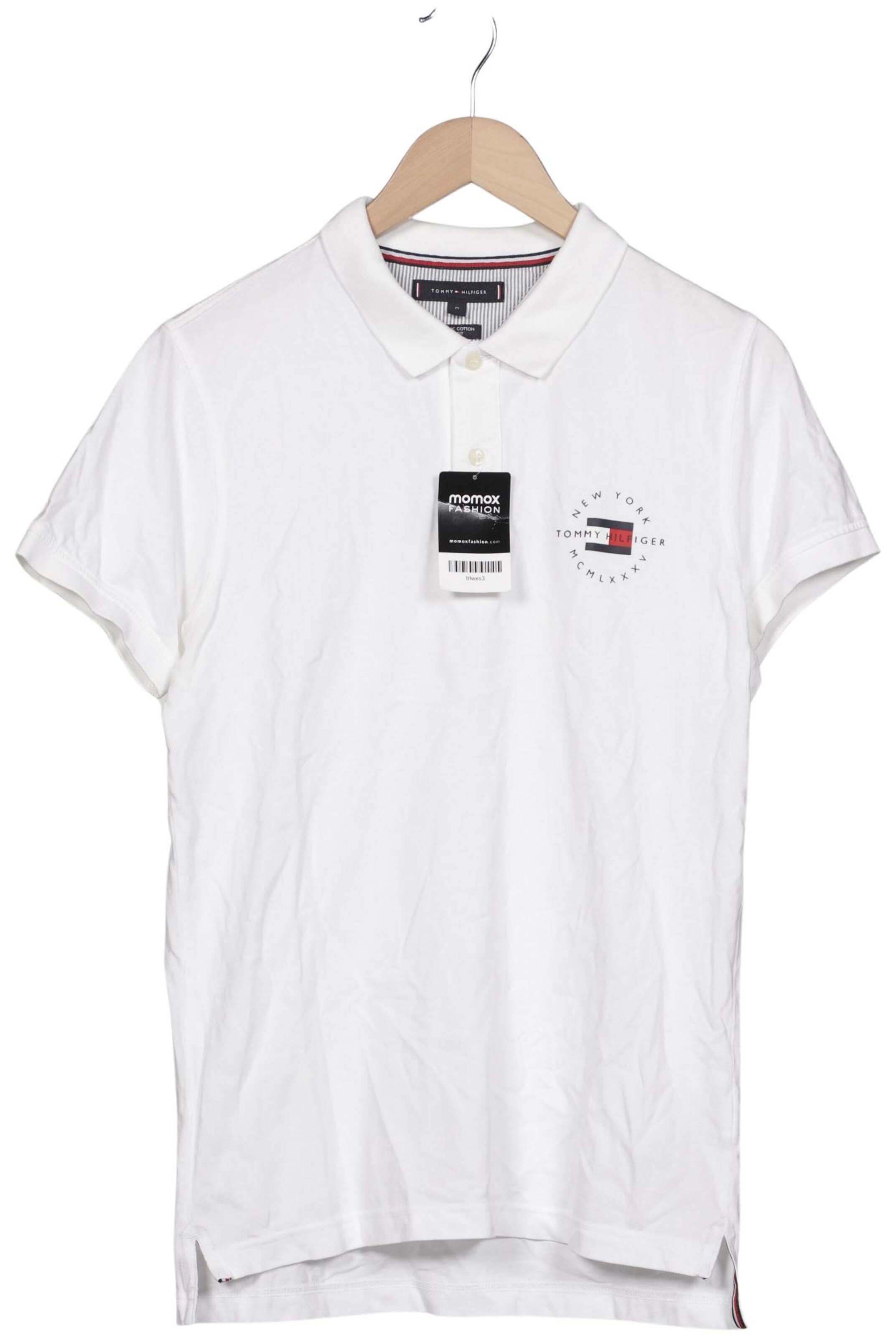 TOMMY HILFIGER Poloshirt in M in weiß, Produktansicht