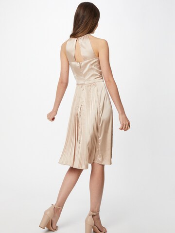 Chi Chi London Cocktail Dress 'Carly' in Beige