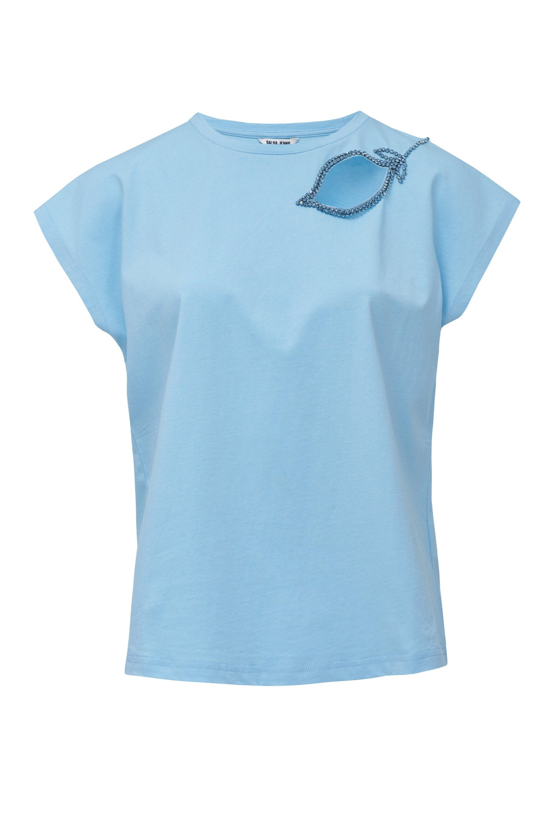 Salsa Jeans T-Shirt in Blau: Vorderseite