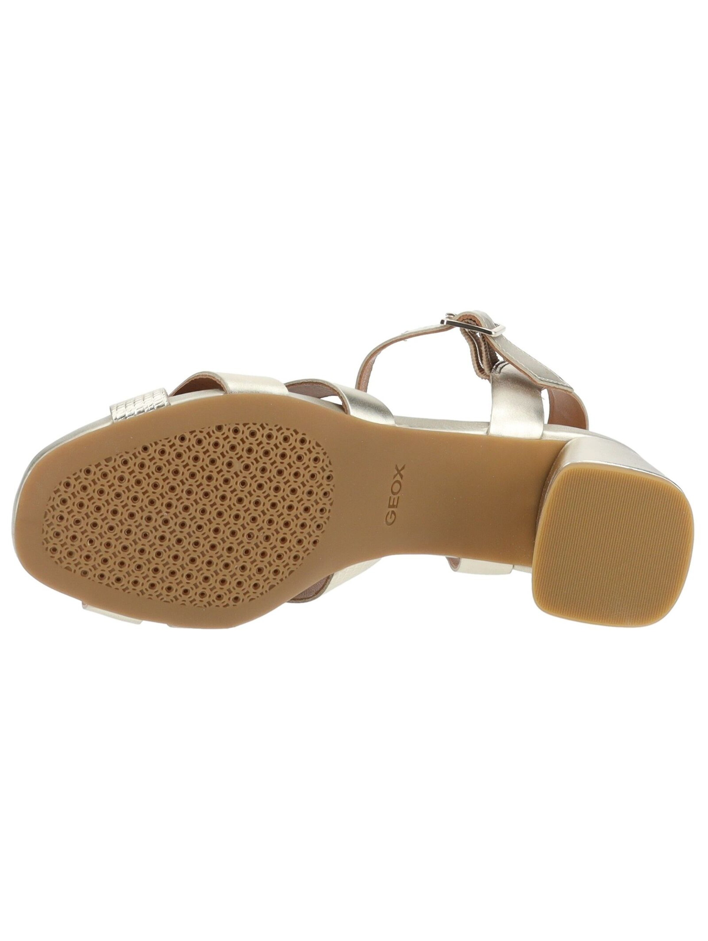 GEOX Strap sandal in Gold