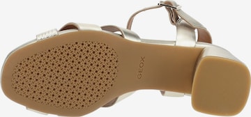 GEOX Strap Sandals in Gold