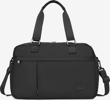 Kono Reisetasche in Schwarz: Vorderseite