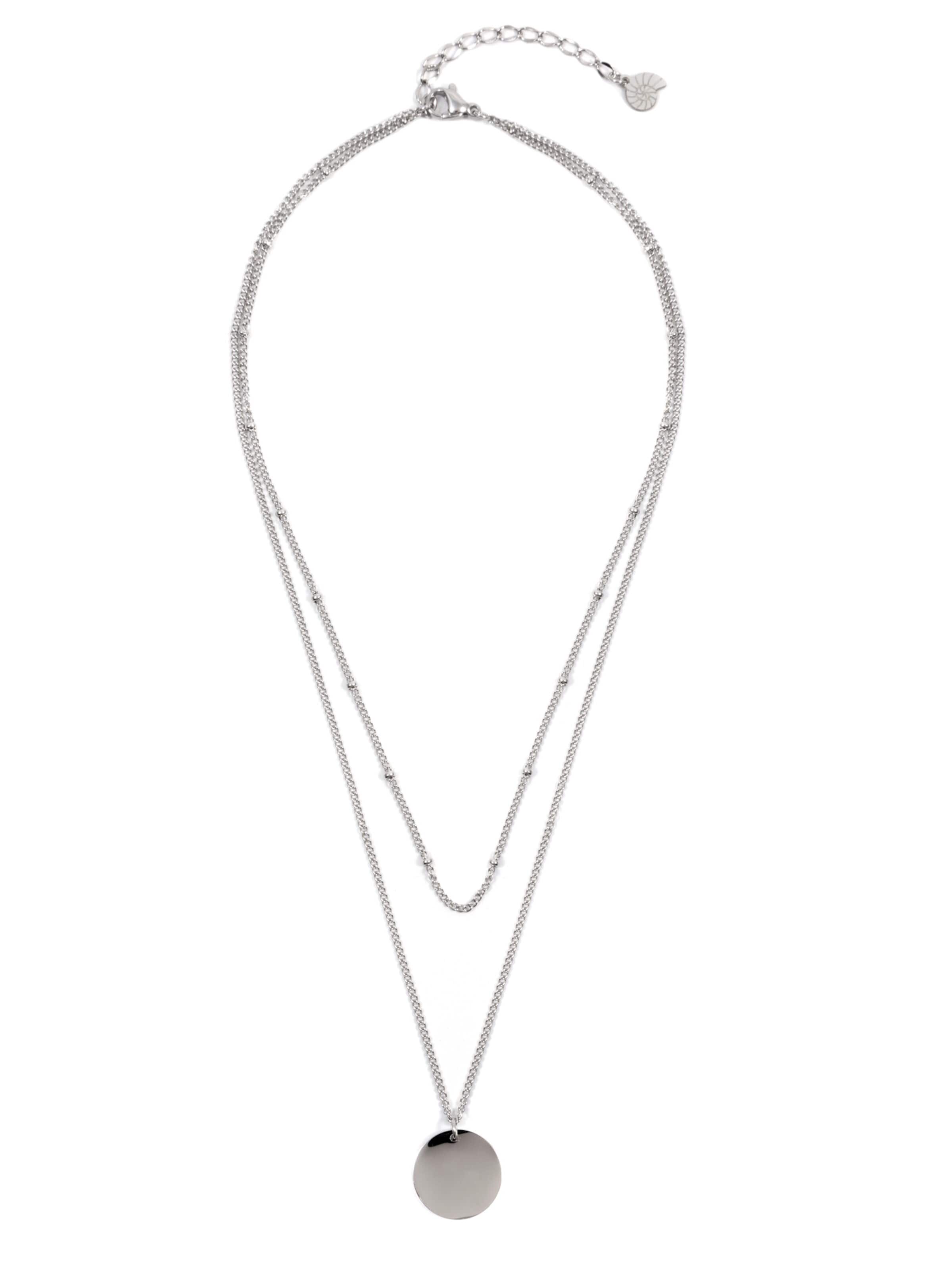 Hey Happiness Necklace 'Circula' in Silver