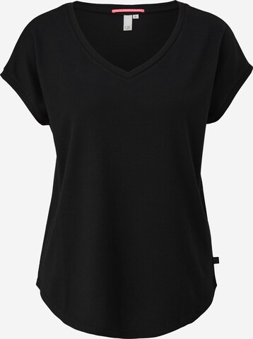 QS Shirt in Black: front