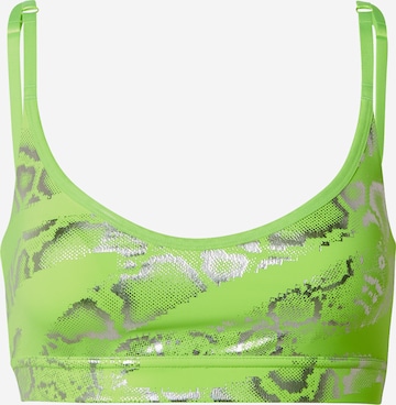 PUMA - Bustier Sujetador deportivo 'FOREVER' en verde: frente