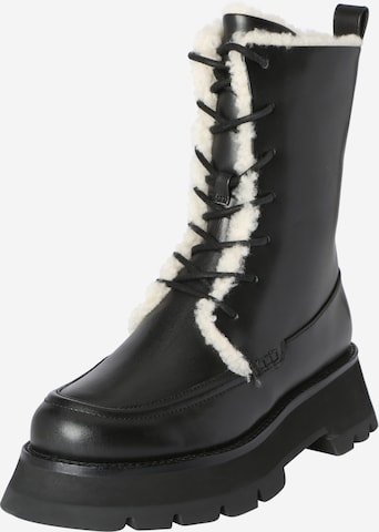3.1 Phillip Lim Lace-Up Ankle Boots 'KATE' in Black: front