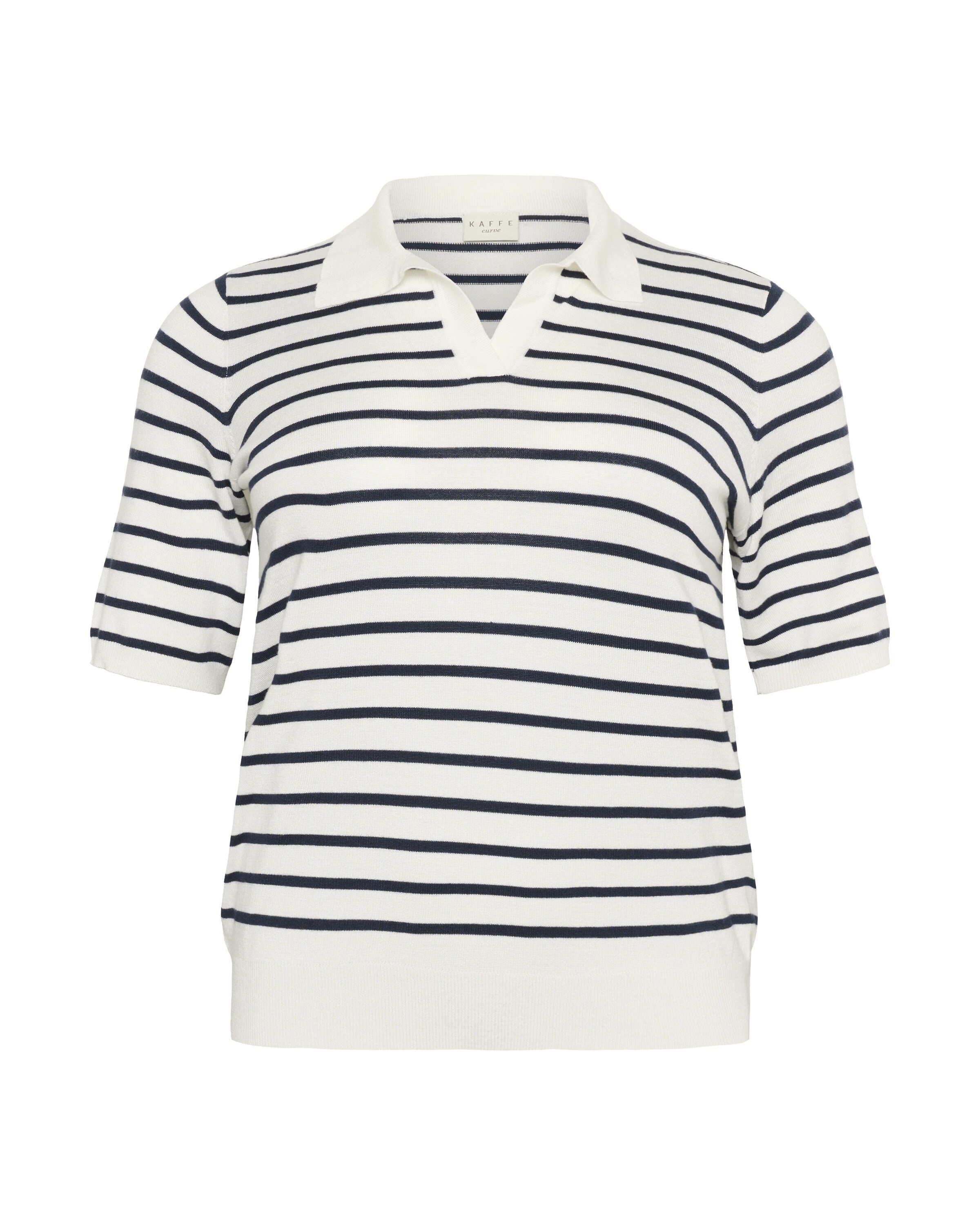 KAFFE CURVE Sweater 'KCLizzy' in Black: front