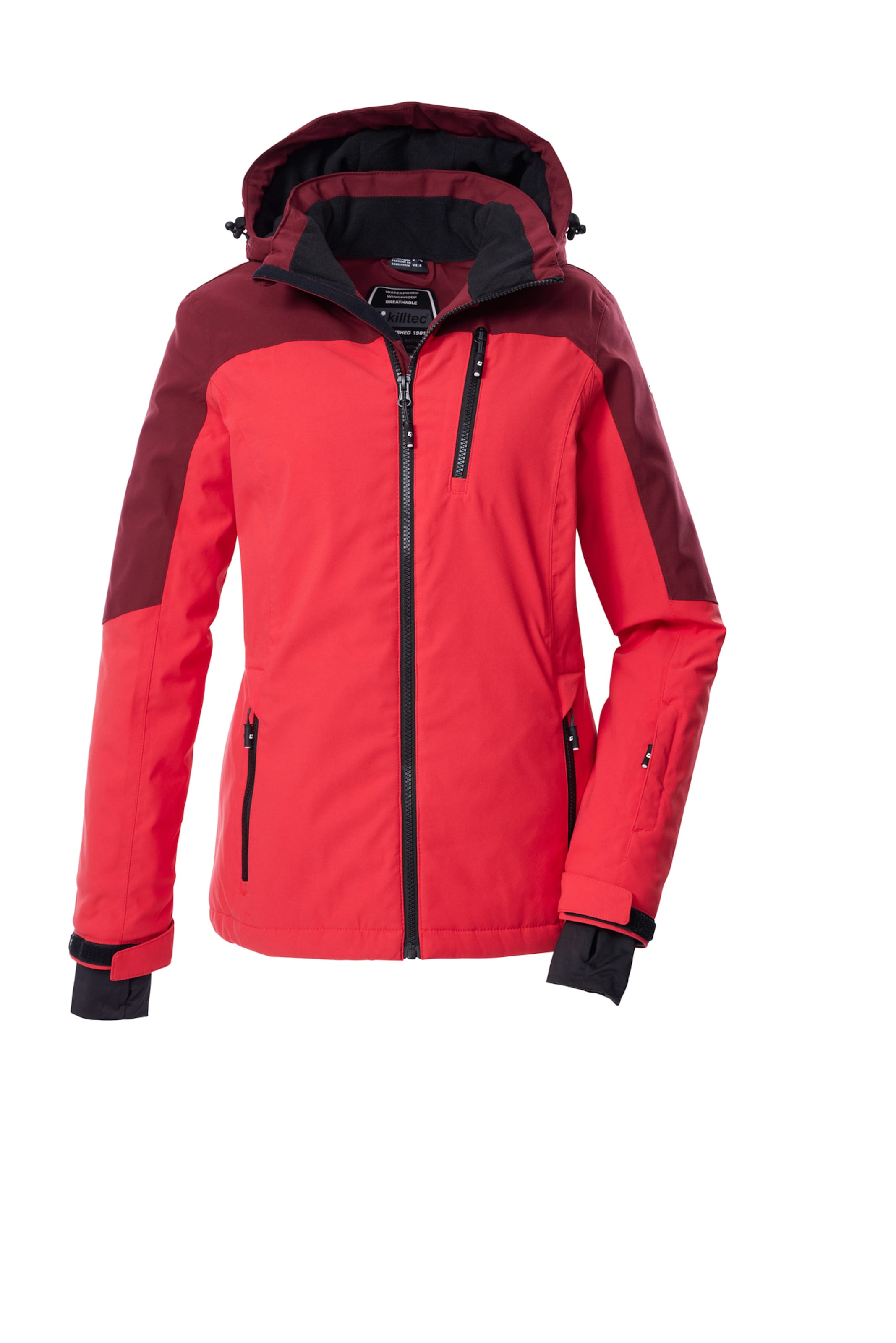 KILLTEC Between-Season Jacket in Red: front