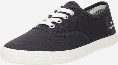 Sneaker low TOM TAILOR pe albastru marin / alb, Vizualizare produs
