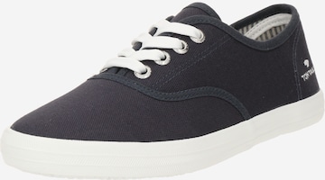 TOM TAILOR Sneakers laag in Blauw: voorkant