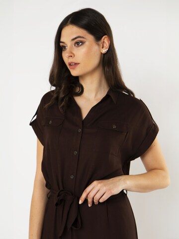 Robe Quiosque en marron