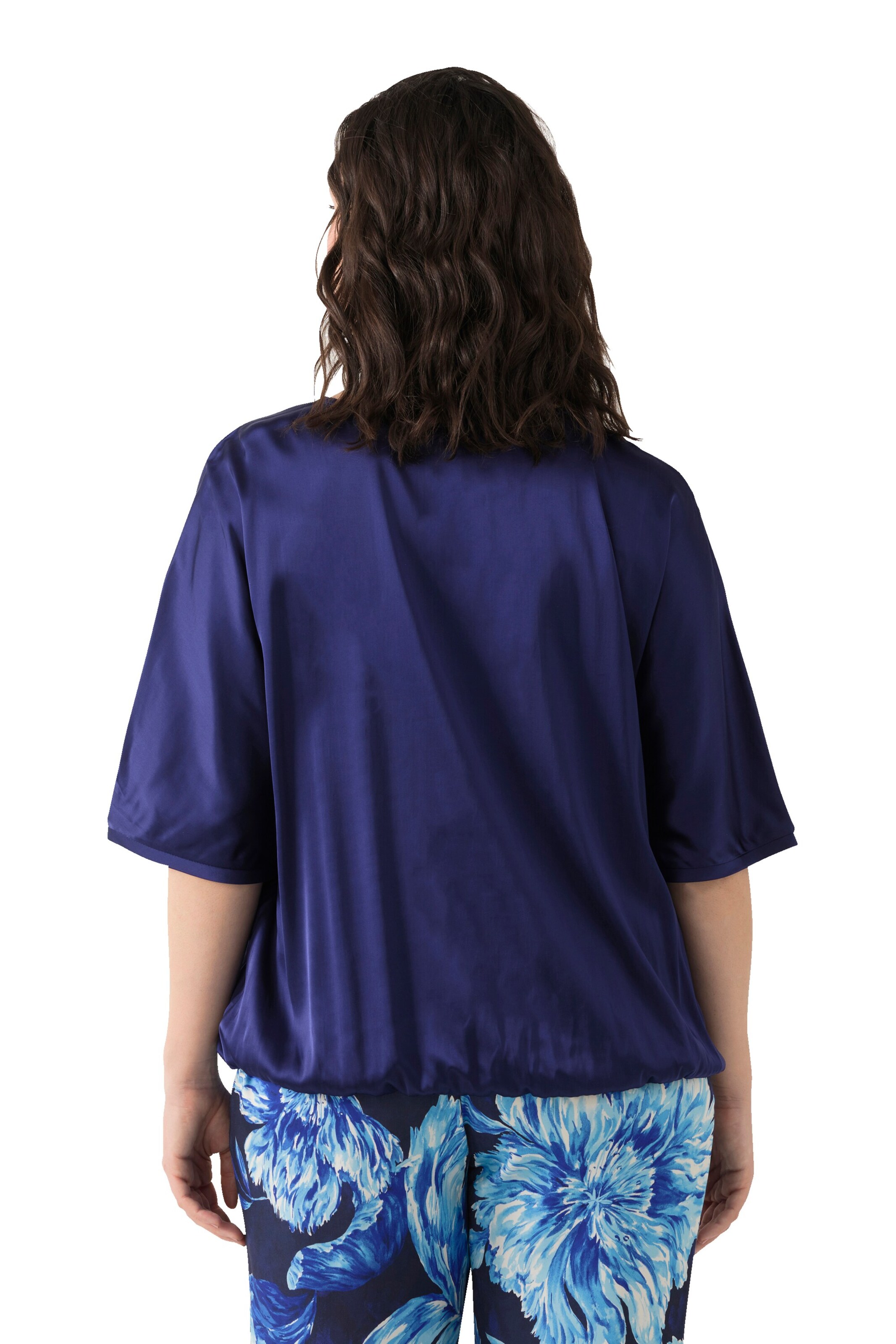 Ulla Popken Bluse in Blau