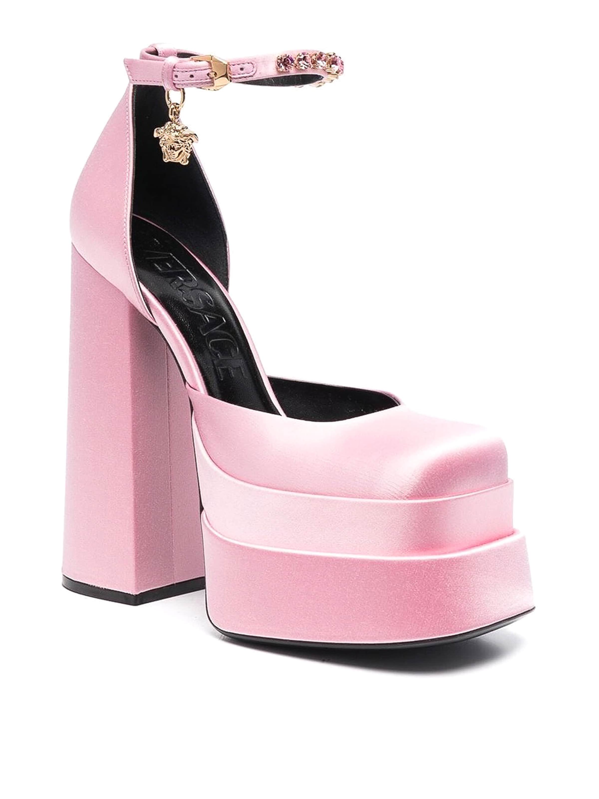 VERSACE Pumps in Roze: voorkant
