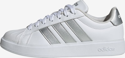 ADIDAS SPORTSWEAR Niske tenisice 'Streettalk' veličine 36 u srebro / bijela, Pregled proizvoda