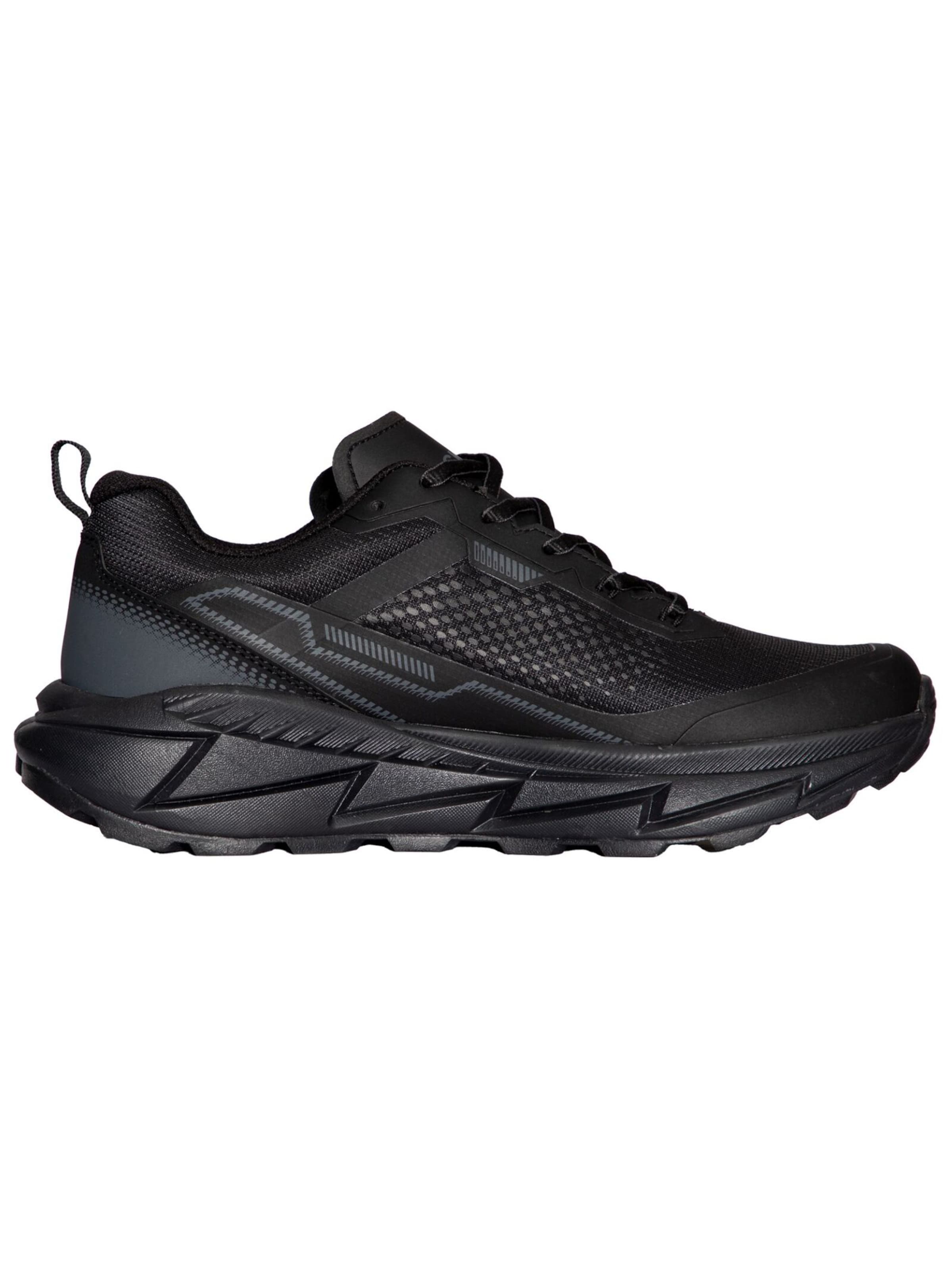 Sneaker bassa di SKOGAN in nero: lato