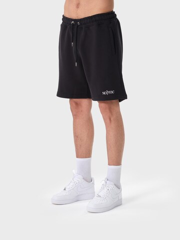 Ossy Homer Loose fit Workout Pants '450 GSM' in Black