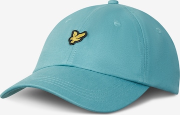 Cappello da baseball di Lyle & Scott in blu: frontale