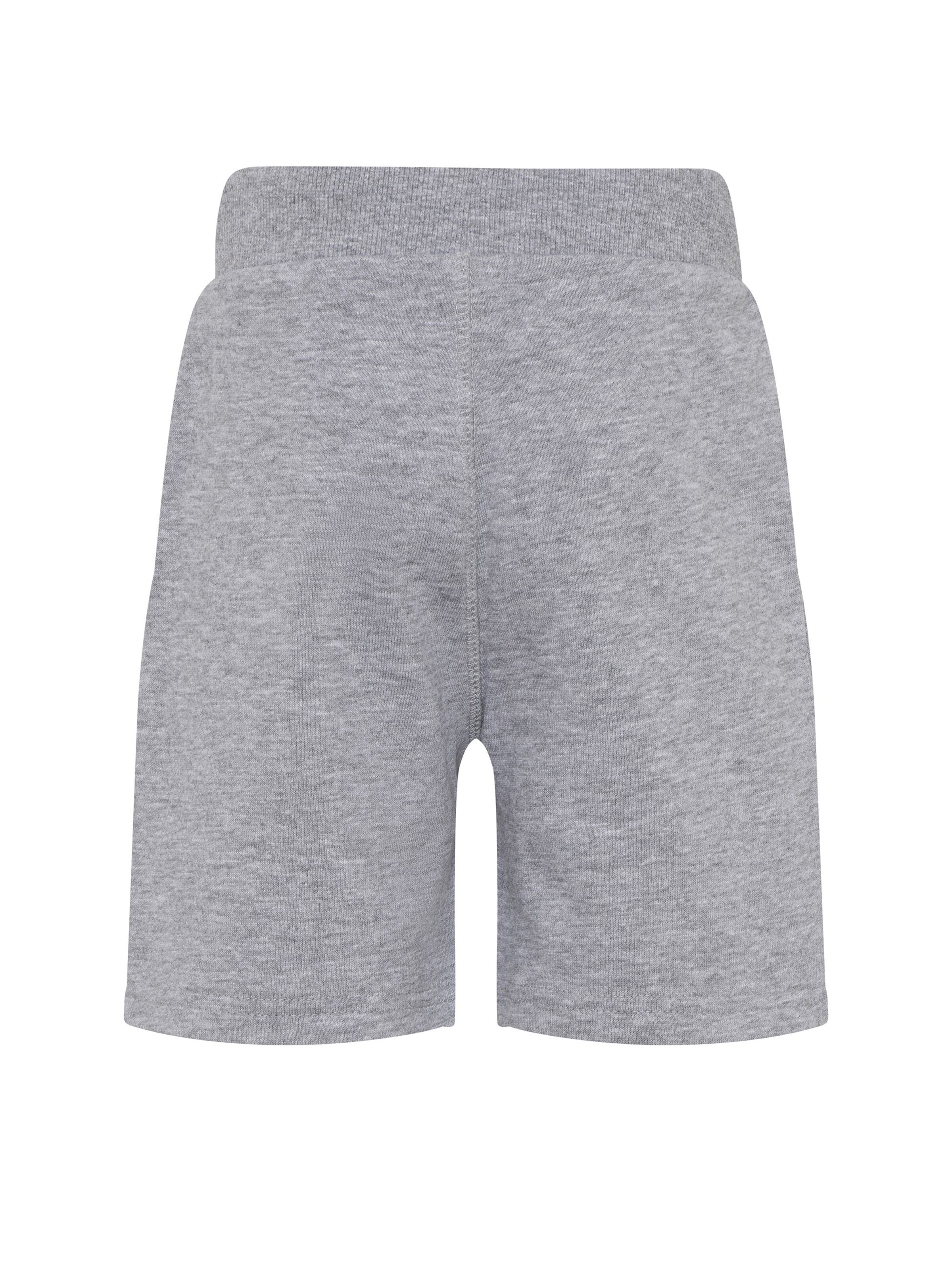 MINYMO Regular Broek ' MIBasic 53 -Sweat short (2-pack) ' in Blauw