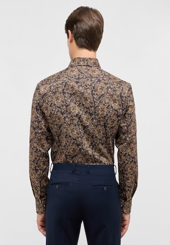 ETERNA Slim fit Business Shirt in Brown