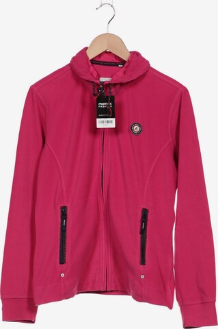 Gaastra Sweatshirt & Zip-Up Hoodie in XL in Pink: front