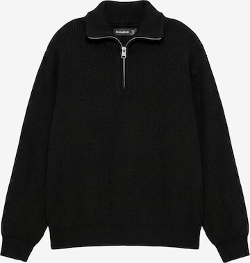 Pull&Bear Pullover in Schwarz: Vorderseite