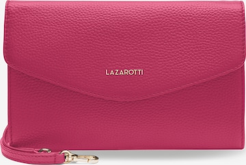 Pochette Lazarotti en rose : devant