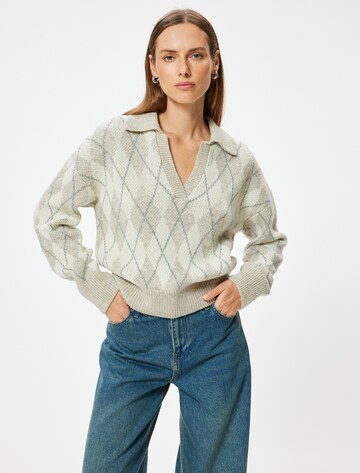 Koton Sweater in Beige: front