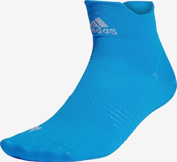 ADIDAS PERFORMANCE Athletic Socks 'Run Ankle' in Blue: front