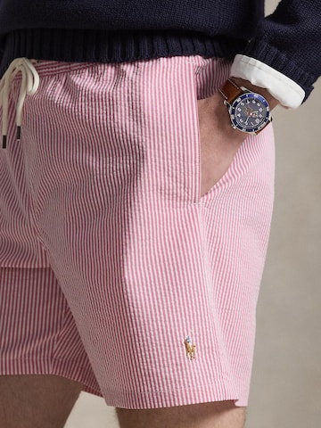 rožinė Polo Ralph Lauren Maudymosi trumpikės 'TRAVELER'