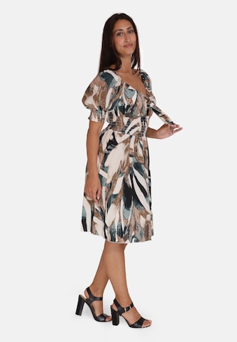 Robe Elara en marron