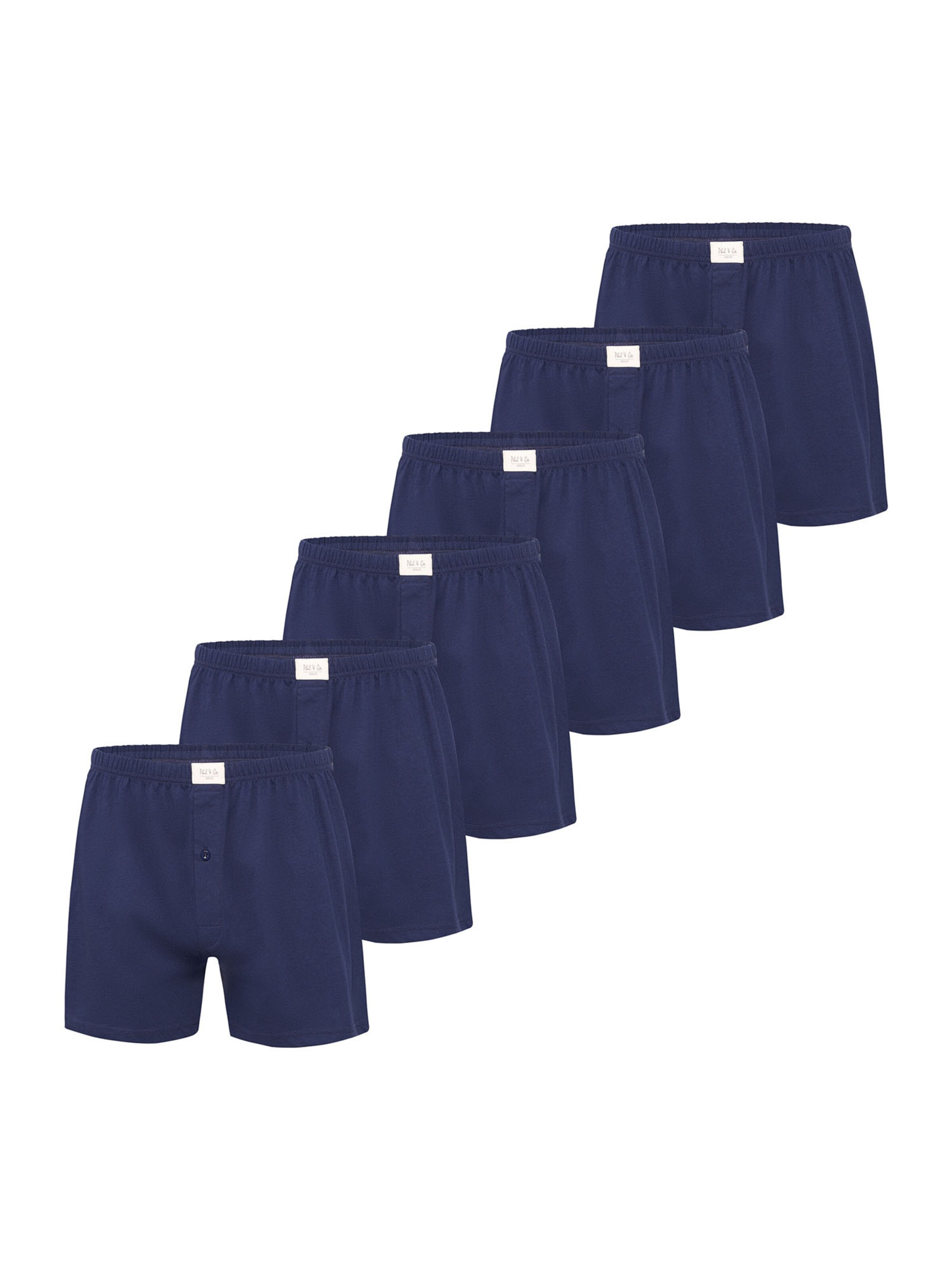 Phil & Co. Berlin Boxershorts in Blau: Vorderseite