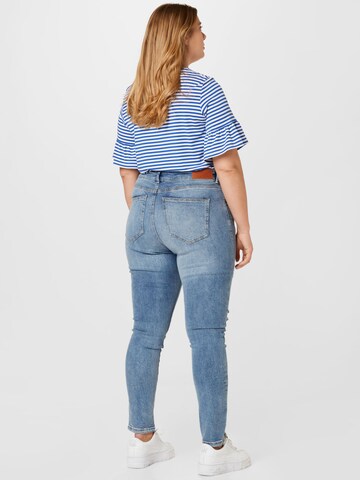 Noisy May Curve Skinny Jeans 'CALLIE' in Blue