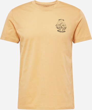 T-Shirt WESTMARK LONDON en marron : devant