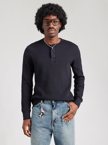 HOLLISTER Póló - fekete: elől