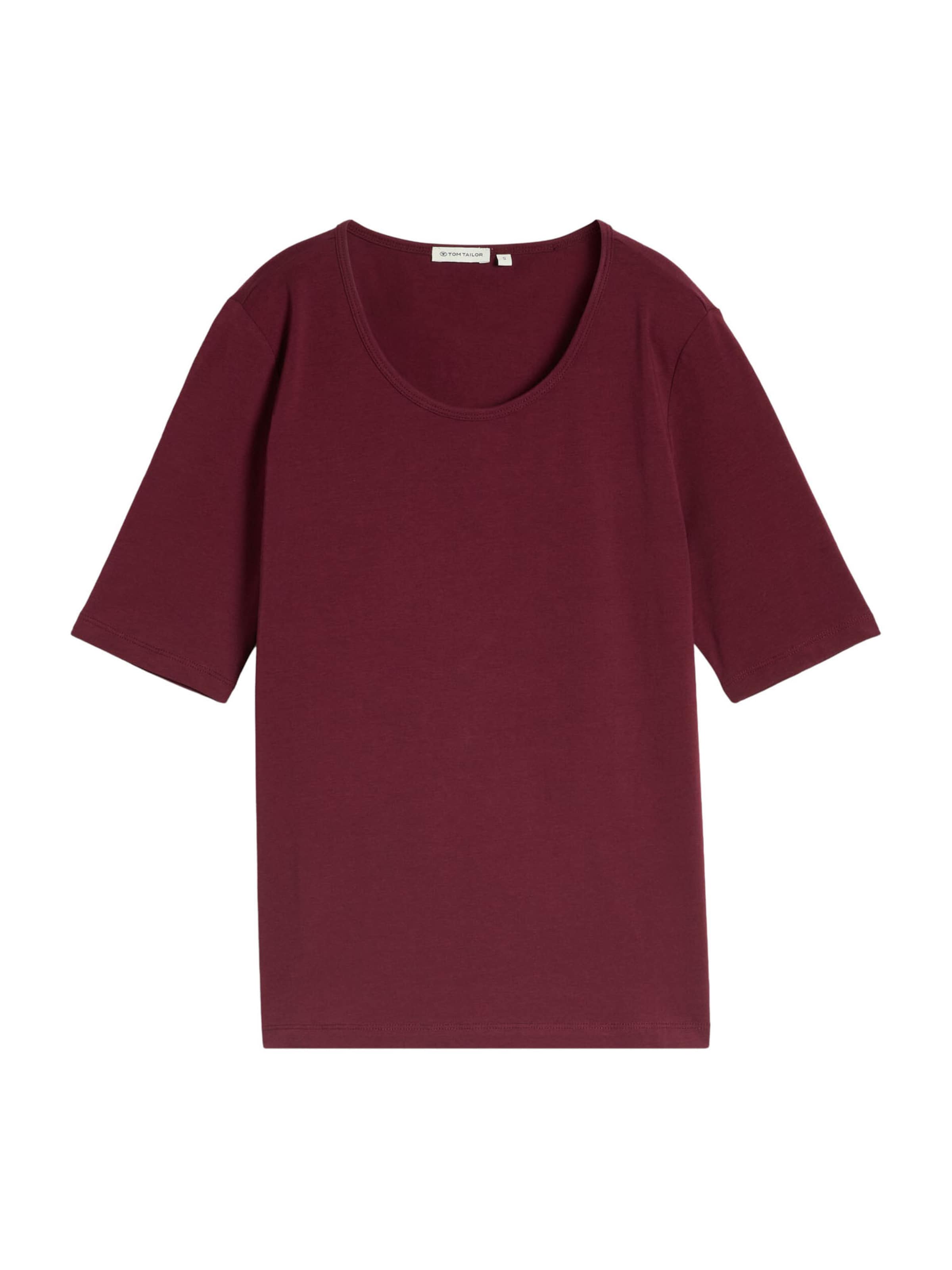 TOM TAILOR T-Shirt in Rot: Vorderseite