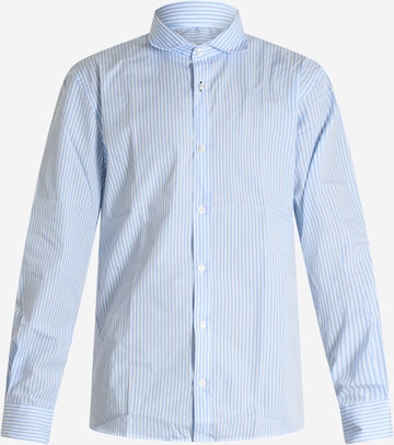 Chemise SSEINSE en bleu : devant